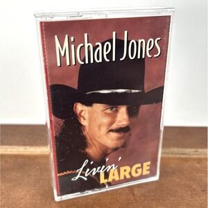 Michael Jones,‎ Livin' Large (Cassette Tape) CT-9708